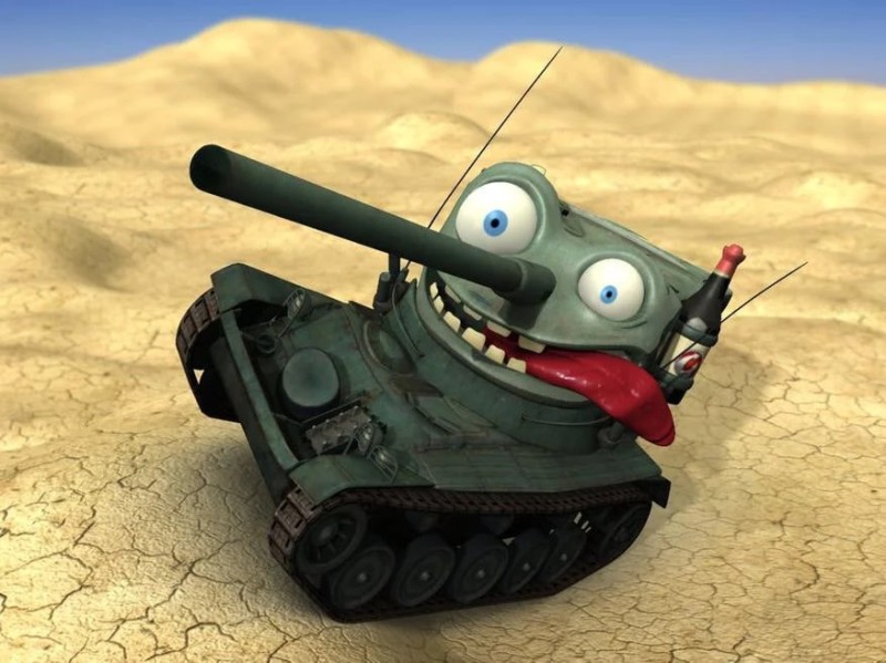 Create meme: world of tanks, the tank is funny, batchat and babaha