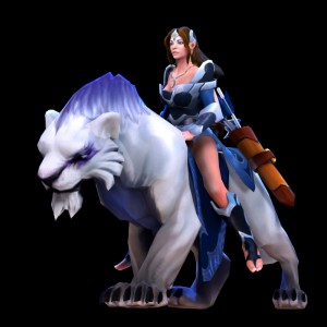 Создать мем: dota 2 mirana, мирана дота 2 скрин, мирана дота