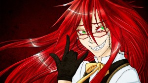 Создать мем: grell, grell sutcliff, грелль сатклифф плачет