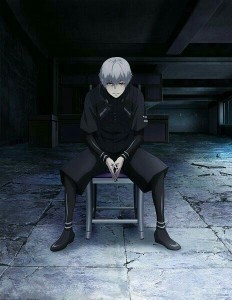 Создать мем: ken kaneki, канеки, канеки кен сидит