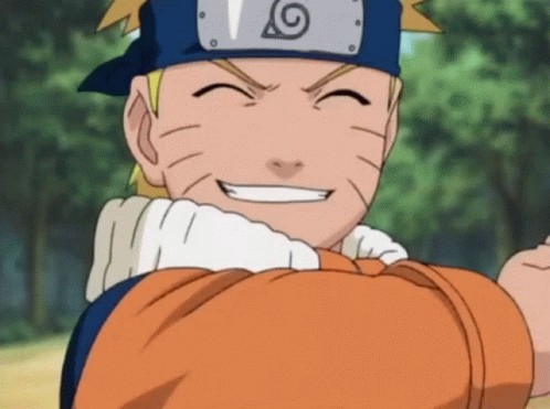 Create meme: Naruto smile, naruto season 1, Little Naruto