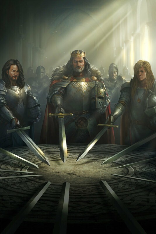 Создать мем: галеас рыцарь круглого стола, рыцари круглого стола мем шаблон, король артур и рыцари круглого стола