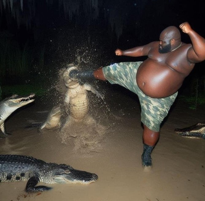 Create meme: a huge crocodile, hippo vs crocodile, the crocodile is funny