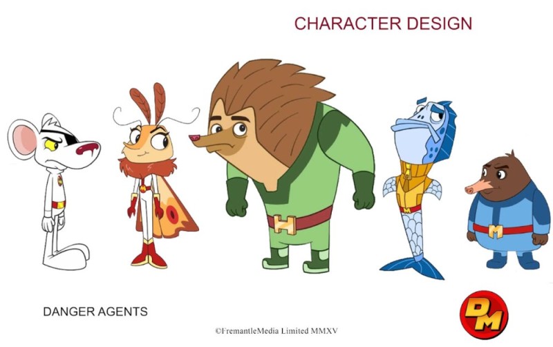 Create meme: animated series, danger mouse characters, Dangerous mouse