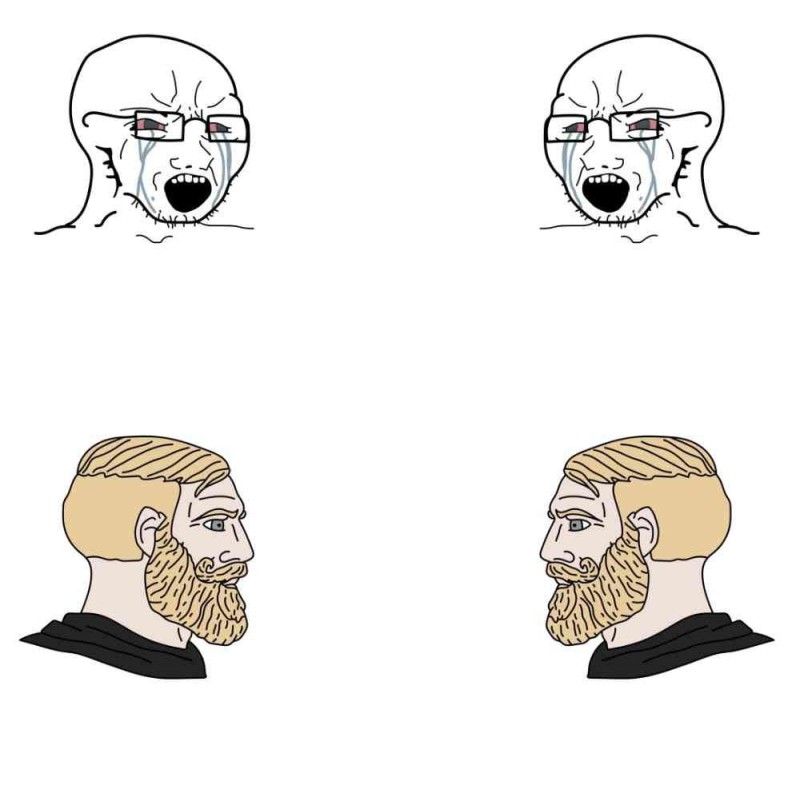 Create meme: meme beard, templates memes, memes are templates for comics