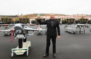 Create meme: Ilham Aliyev, unmanned aerial vehicle, drone
