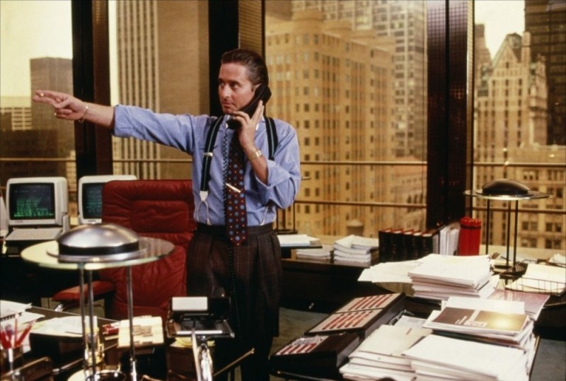 Create meme: michael douglas wall street 1987, Michael Douglas , wall street