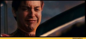 Create meme: your face when, spider man 2 the game, spiderman 3