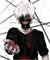 Create meme: anime resimleri, kaneki mask, KOR