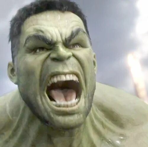 Create meme: The hulk is evil, The Hulk of the Avengers, Hulk the Avengers