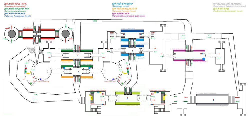 Станции метро новокузнецкая схема станции