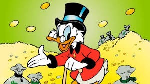 Create meme: Scrooge McDuck is a pauper, Scrooge McDuck