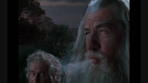 Create meme: the hobbit: an unexpected journey Gandalf, Gandalf with pipe, Gandalf fools