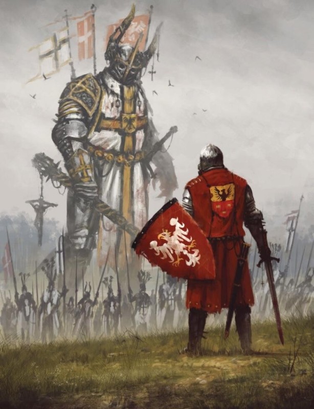 Создать мем: рыцарь, средневековый рыцарь, тевтонский орден