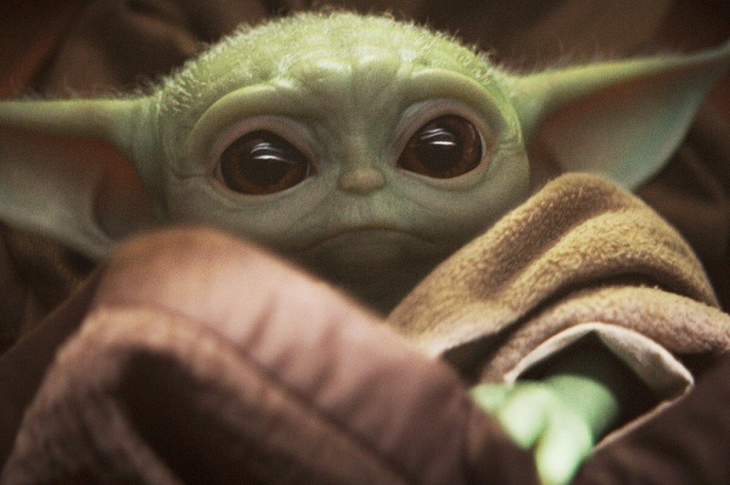 Create meme: baby Yoda, Yoda is small, Yoda star wars kid