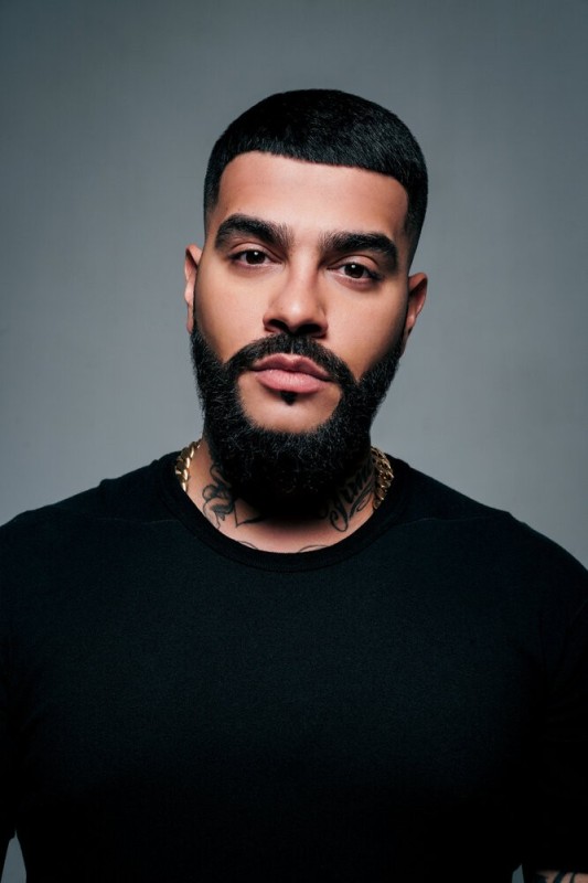 Create meme: rapper Timati, timothy black star, Timothy with a beard