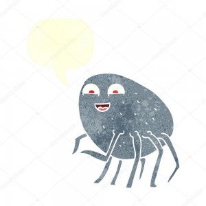 Create meme: illustration, cartoon spider, Tickler cartoon