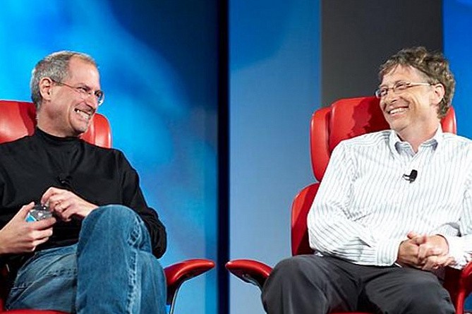 Create meme: Steve jobs and bill gates, Gates William Henry, bill gates and Steve jobs meme