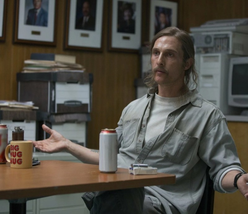 Create meme: Matthew McConaughey true detective, Matthew McConaughey is a detective, true detective 2014 2015