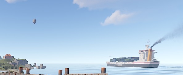 Create meme: ship simulator, ships game, cargo ship