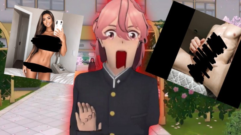 Create meme: yandere simulator, Otohiko Meiichi Yandere Simulator, yandere mmd simulator