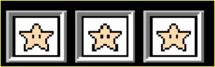 Create meme: pixel star, star pixel, The pixel asterisk