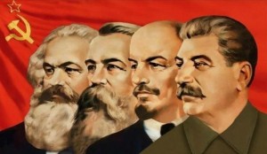 Create meme: Lenin, Stalin, communism in Russia