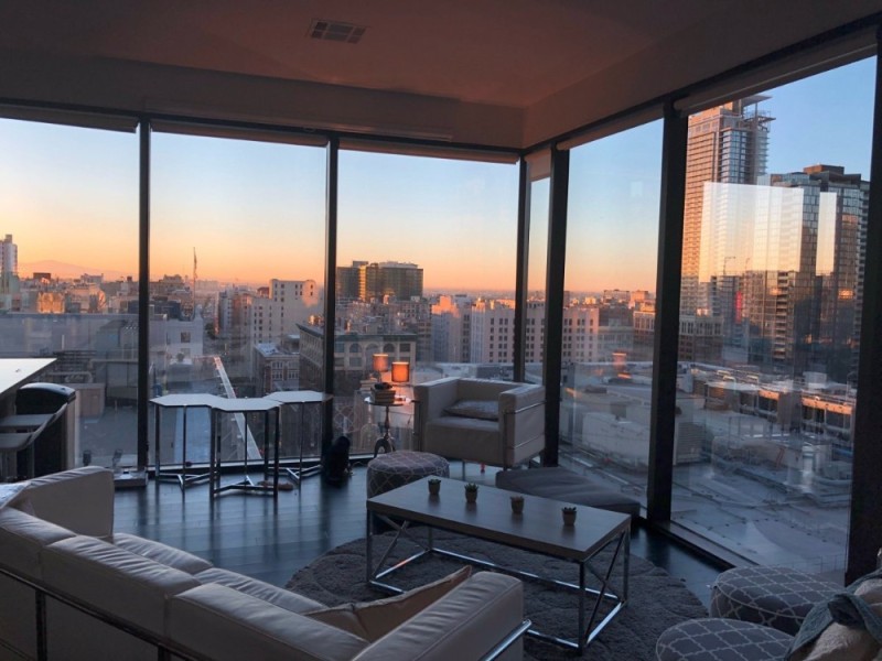 Создать мем: апартаменты москва сити, панорамный вид из окна, нью йорк из окна