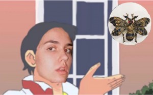 Create meme: Daniel bordakov, Male, meme with butterfly anime