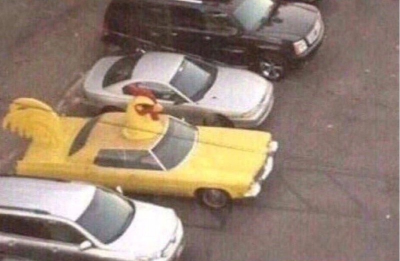 Create meme: funny yellow car, The car is funny, auto 