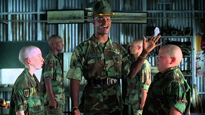 Создать мем: майор пейн паровозик, кино майор пейн, майор пэйн (major payne (1995))