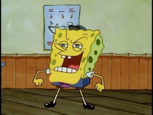 Create meme: spongebob on duty, sponge Bob square pants duty, Bob sponge