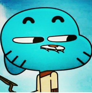 Создать мем: Gumball Watterson, Удивительный мир Гамбола, world of gumball