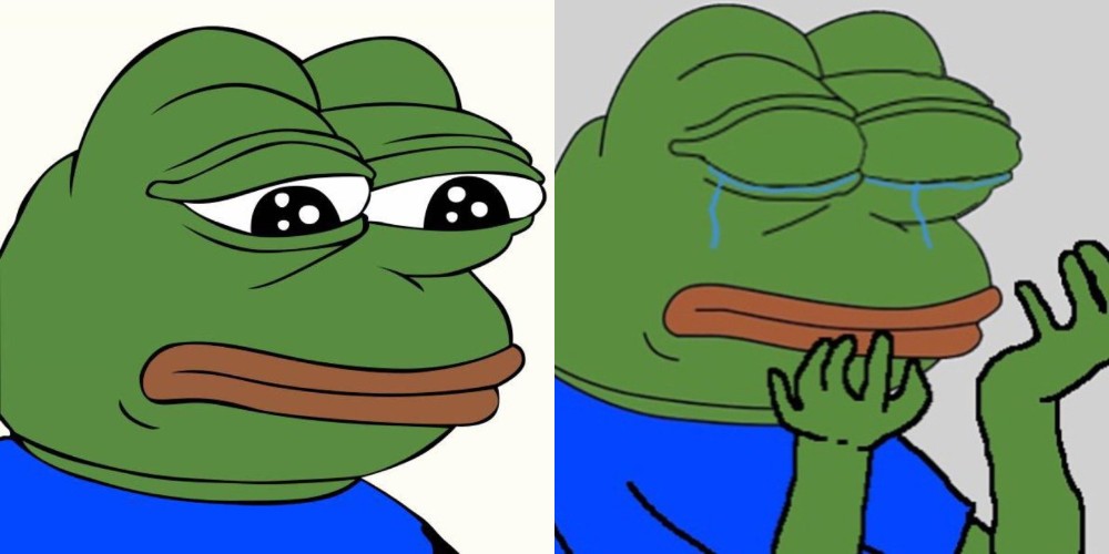 Create meme pepe  sad frog Pepe  crying Pepe  Pictures 