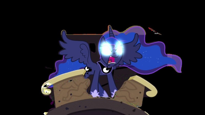 Create meme: pony princess luna, the moon pony, princess luna 