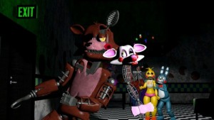 Создать мем: фокси с мангл, фокси и мангл, foxy mangle