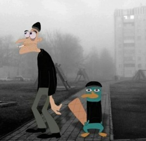 Create meme: Phineas and ferb