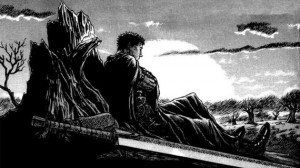 Создать мем: кэнтаро миура, гатс берсерк арт, berserk