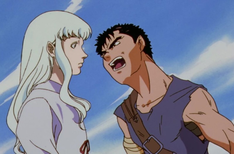 Create meme: anime berserk, griffith the berserker, griffith berserk anime