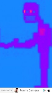 Create meme: purple guy fnaf, purple gay pixel