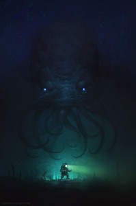 Create meme: Cthulhu Lovecraft, Cthulhu