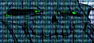 Create meme: hacker background, matrix, blurred image