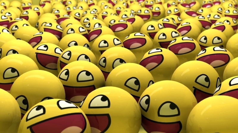 Create meme: emoticons on the screensaver, lots of emoticons, emoticons background