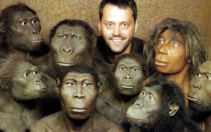 Create meme: primates, homo africanus, the man Protel from apes photo
