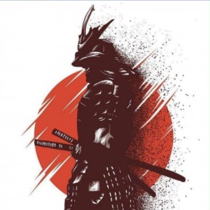 Create meme: tattoo samurai, samurai art logo, samurai