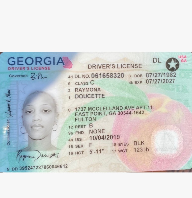 Create meme: driver license, georgia driver license, georgia driver license