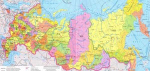 Создать мем: политико административная карта рф, карта россии с областями, россия административная карта
