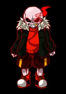 Создать мем: андерфелл, underfell sans, bonetale андерфелл санс