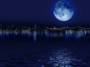 Create meme: 240x320 pictures, the moon, night moon star, the night the moon