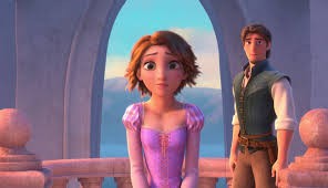 Create meme: Rapunzel with a square, Rapunzel with short hair, Rapunzel and Eugene